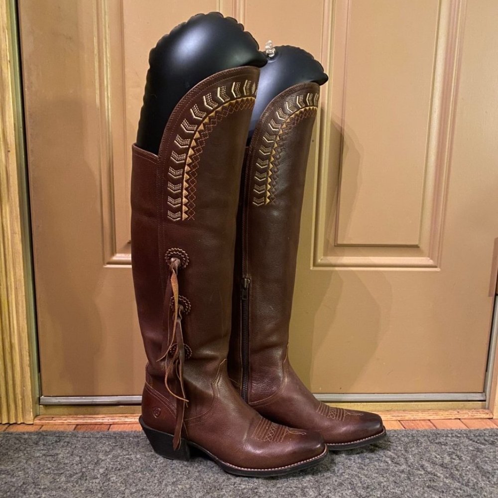 Ariat Over The Knee Tallulah Leather Boots 8.5